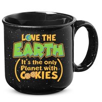 Love the Earth It's the Only Planet with Cookies 15oz Campfire Ceramic Mug