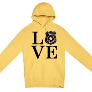 Love The Police Premium Pullover Hoodie