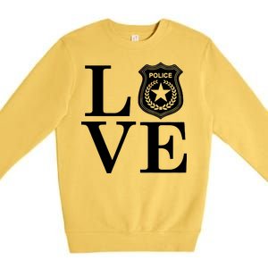 Love The Police Premium Crewneck Sweatshirt