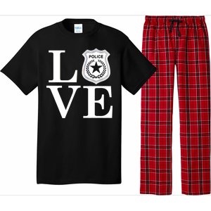 Love The Police Pajama Set