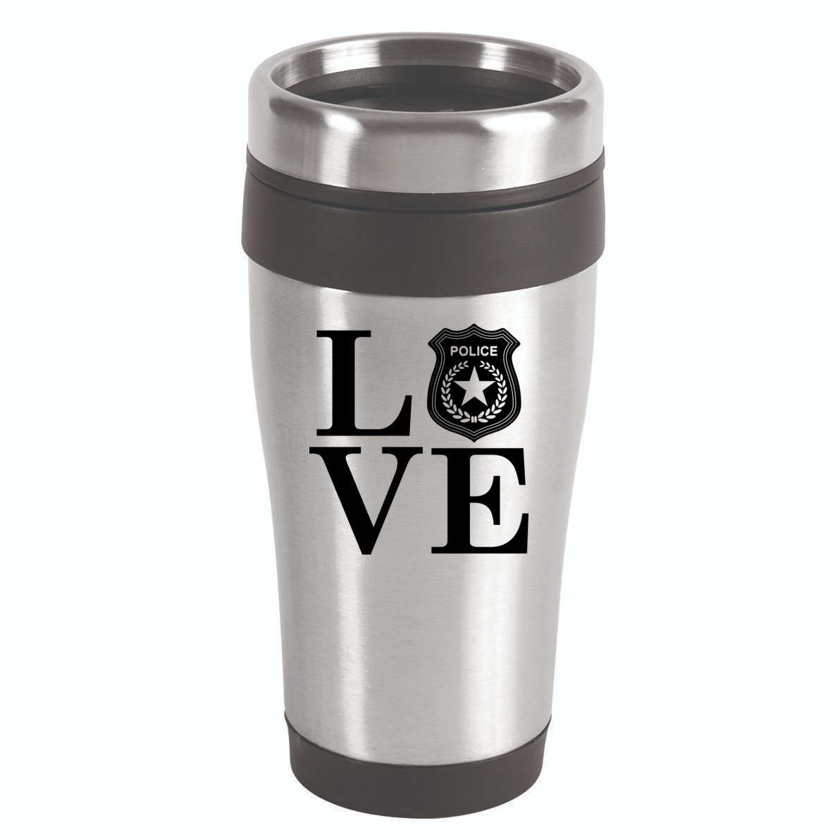 Love The Police 16oz Travel Tumbler