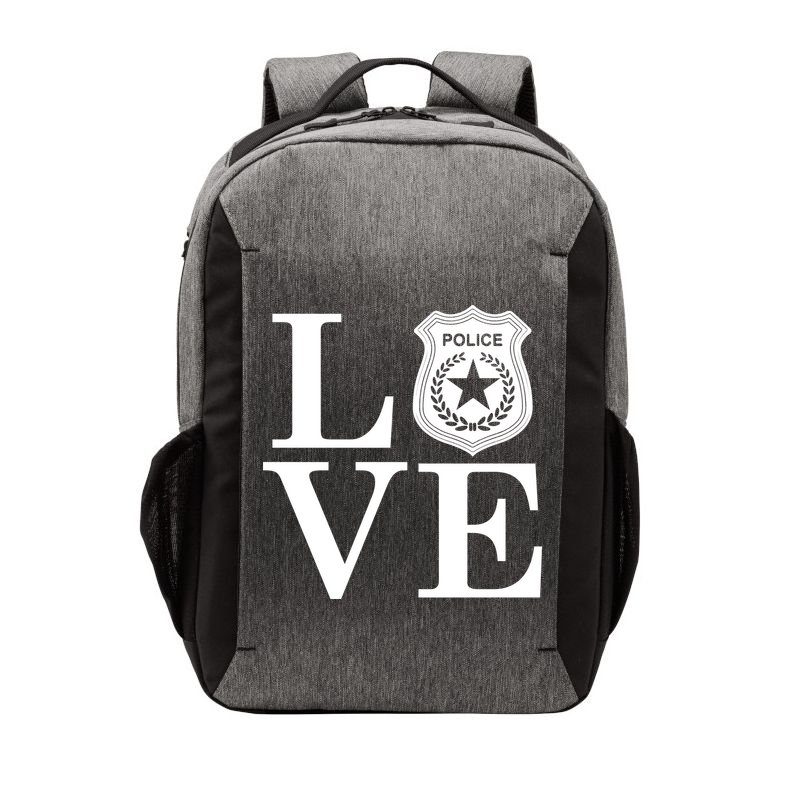 Love The Police Vector Backpack