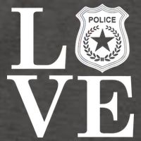 Love The Police Vector Backpack