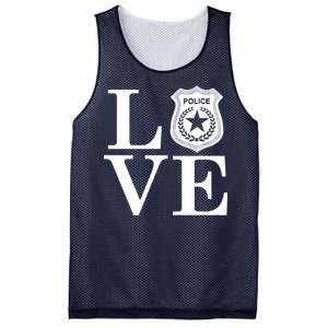 Love The Police Mesh Reversible Basketball Jersey Tank