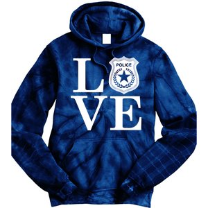 Love The Police Tie Dye Hoodie