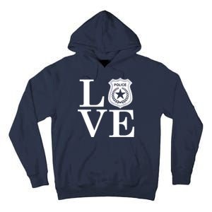 Love The Police Tall Hoodie