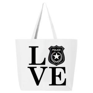 Love The Police 25L Jumbo Tote