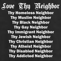 Love Thy Neighbor Equals Beanie