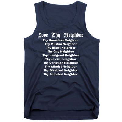 Love Thy Neighbor Equals Tank Top