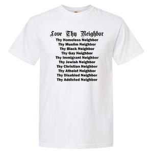 Love Thy Neighbor Equals Garment-Dyed Heavyweight T-Shirt