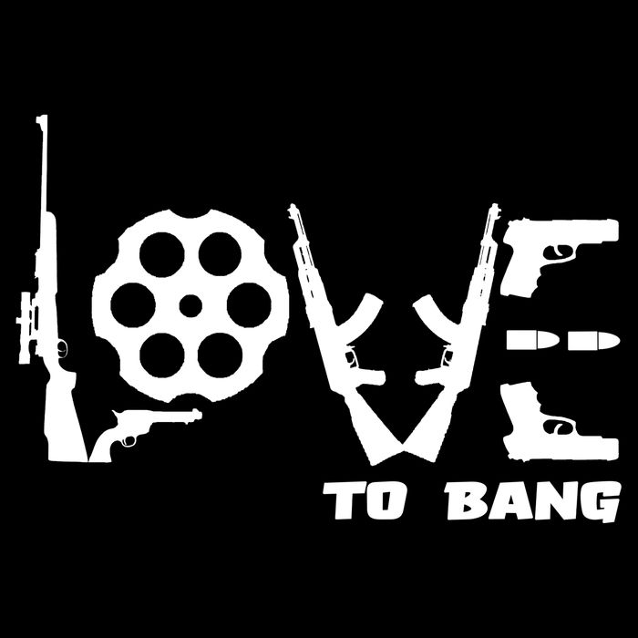 Love To Bang Funny Gun Bullets Cooling Performance Crew T-Shirt