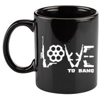 Love To Bang Funny Gun Bullets 11oz C Handle Ceramic Mug