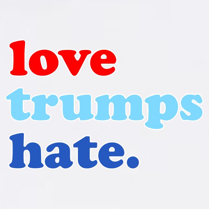 Love Trumps Hate. Anti-Trump Not My President Flatbill Hat