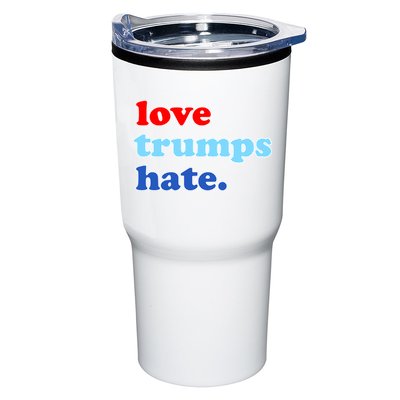 Love Trumps Hate. Anti-Trump Not My President Tumbler