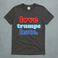 Love Trumps Hate Heart Anti Trump Not My President T-Shirt