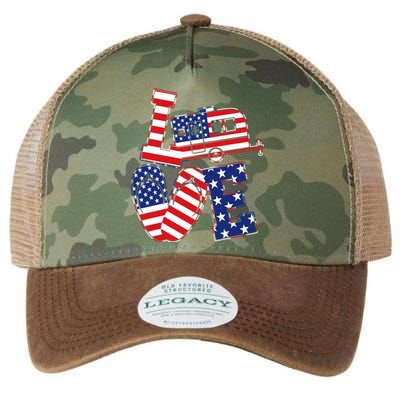 Love USA Camping  Legacy Tie Dye Trucker Hat