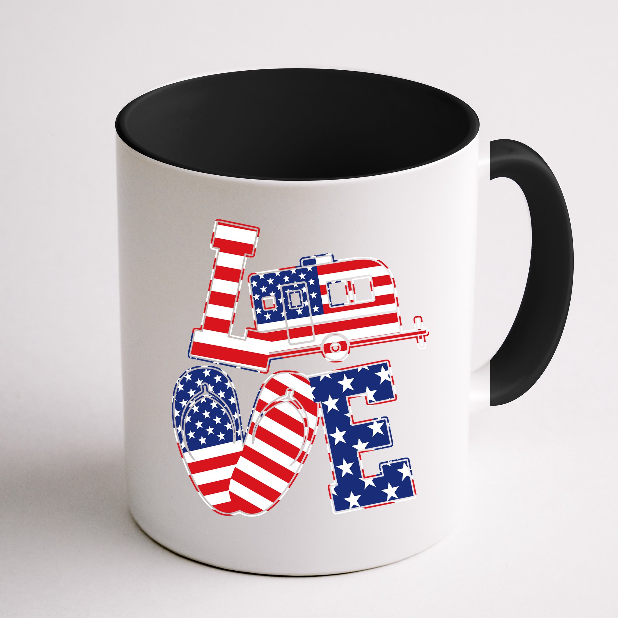 Love USA Camping  Mug
