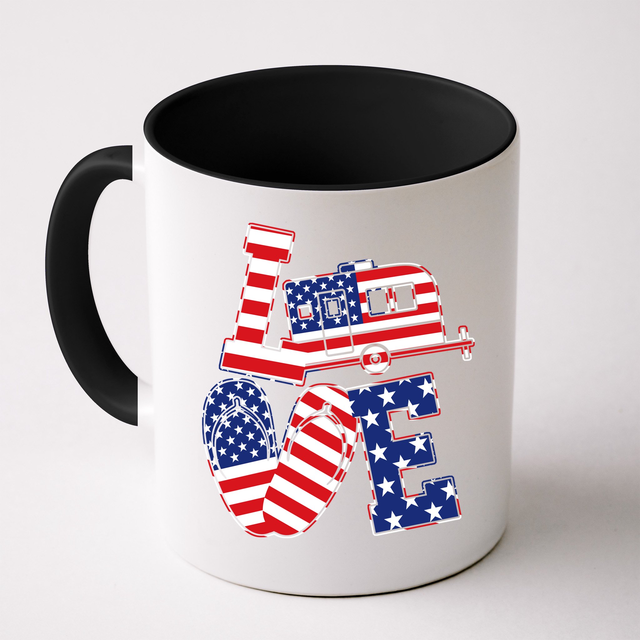 Love USA Camping  Mug