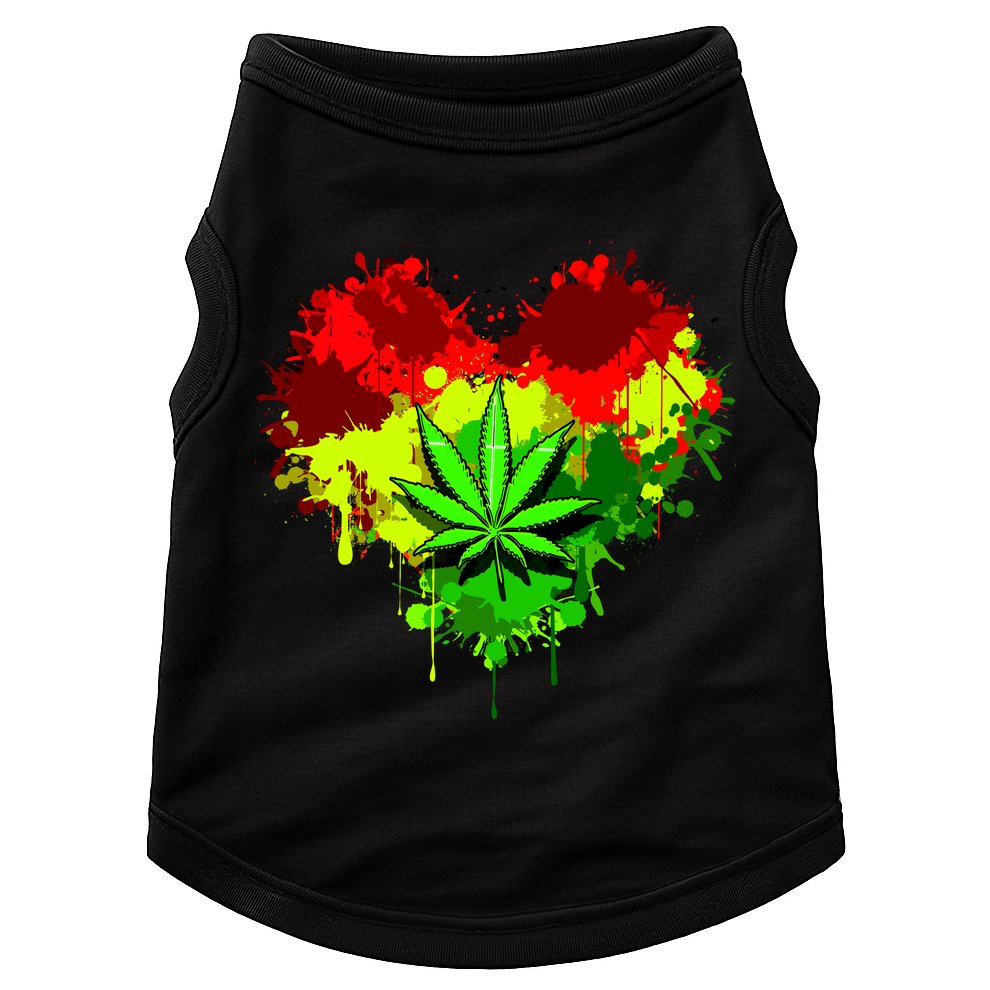 Love Weed Medical Marijuana Doggie Tank