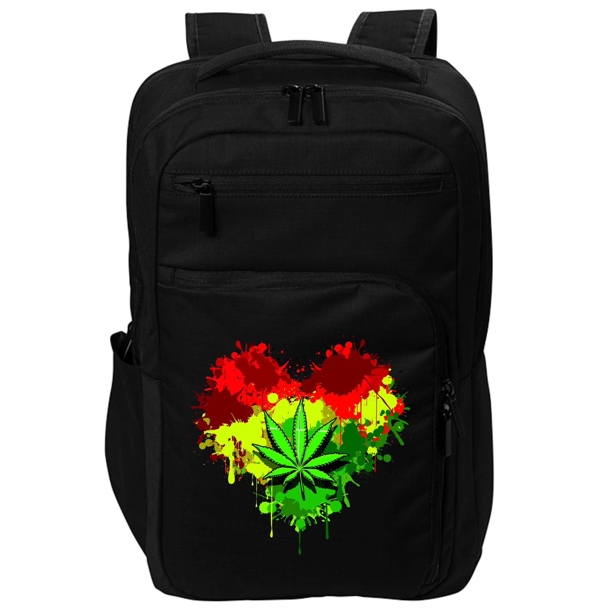 Love Weed Medical Marijuana Impact Tech Backpack