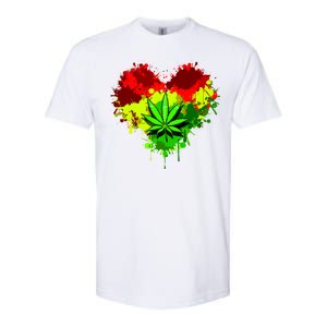 Love Weed Medical Marijuana Softstyle® CVC T-Shirt