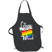 Love Who You Want Apron