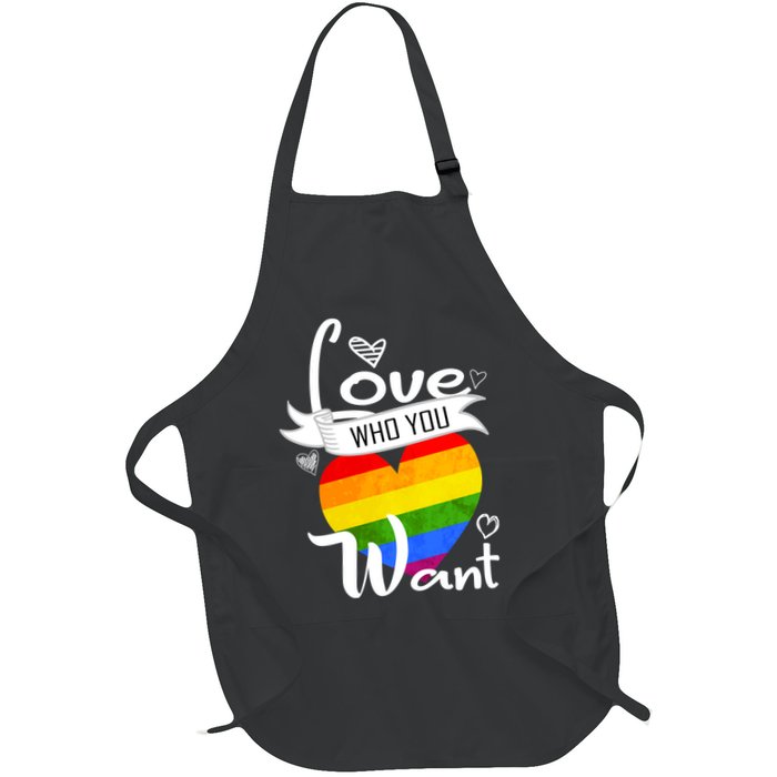 Love Who You Want Apron