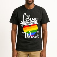 Love Who You Want Tall T-Shirt