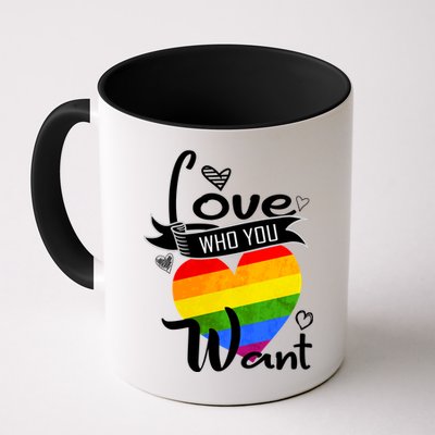 Love Who You Want Mug