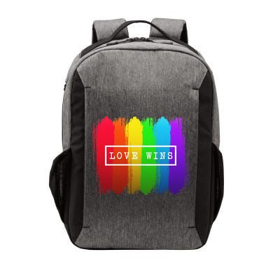 Love Wins Flag Vector Backpack