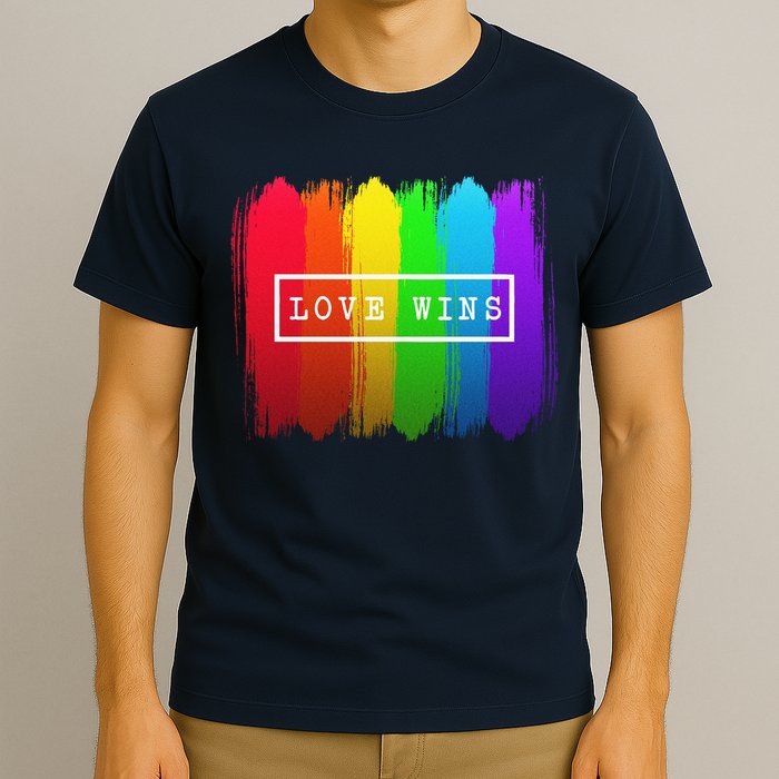 Love Wins Flag T-Shirt