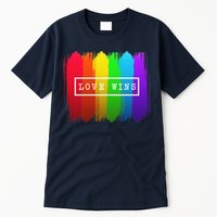 Love Wins Flag Tall T-Shirt
