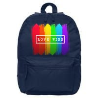Love Wins Flag 16 in Basic Backpack
