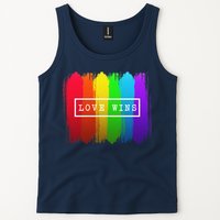 Love Wins Flag Tank Top