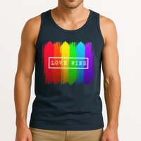 Love Wins Flag Tank Top
