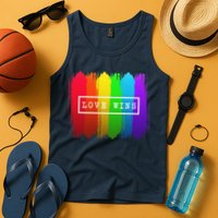 Love Wins Flag Tank Top