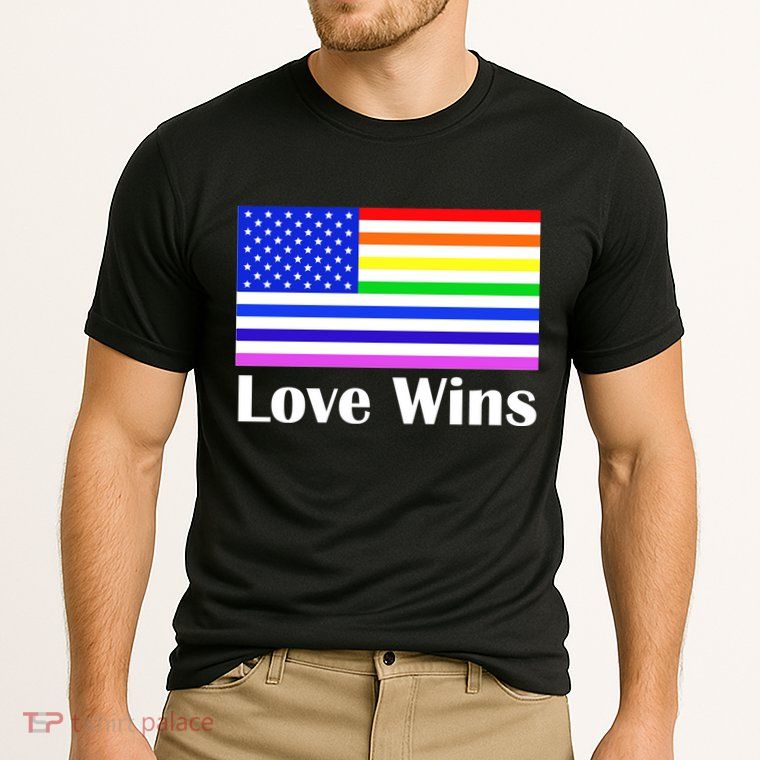 Love Wins Flag Gay Pride Performance Shirt