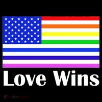 Love Wins Flag Gay Pride Performance Shirt