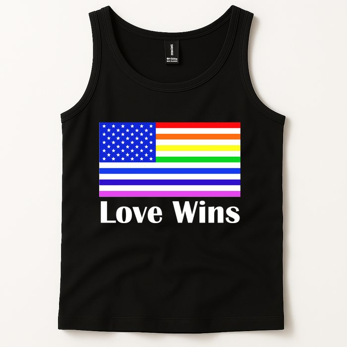 Love Wins Flag Gay Pride Tank Top