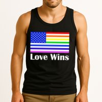 Love Wins Flag Gay Pride Tank Top
