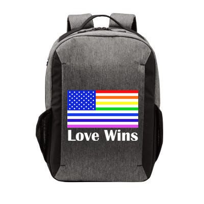 Love Wins Flag Gay Pride Vector Backpack
