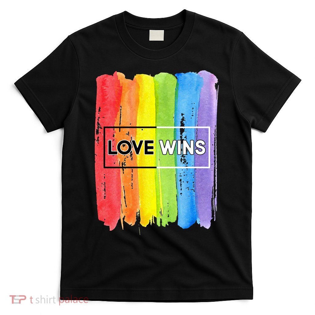 Love Wins LGBT Support Gay Pride T-Shirt