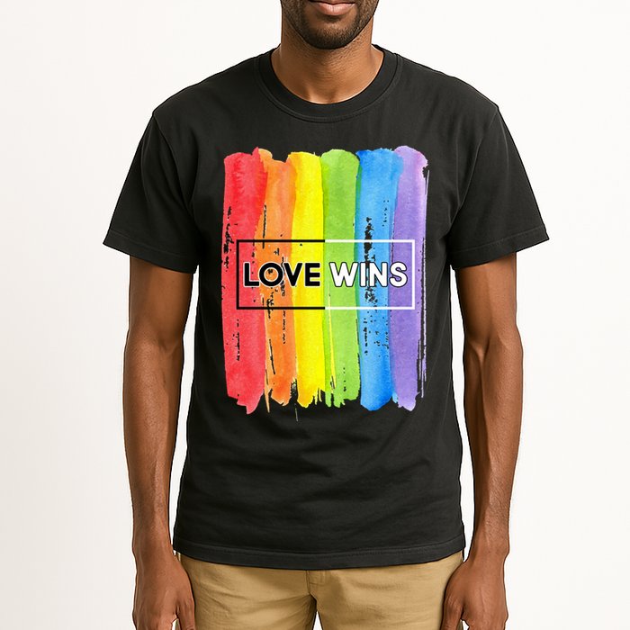 Love Wins LGBT Support Gay Pride Tall T-Shirt