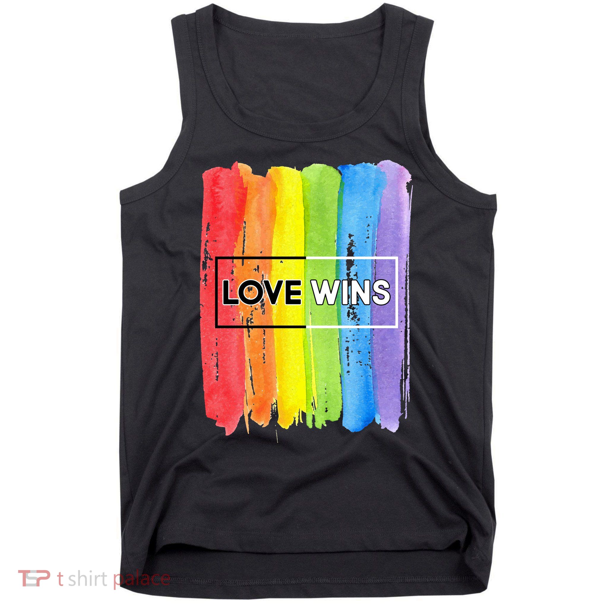 Love Wins LGBT Support Gay Pride Tank Top