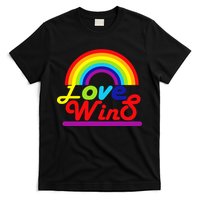 Love Wins Rainbow T-Shirt