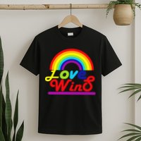 Love Wins Rainbow T-Shirt