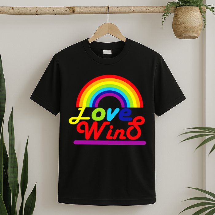 Love Wins Rainbow T-Shirt