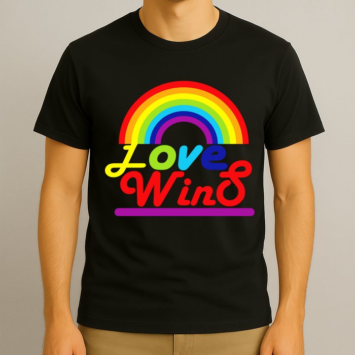 Love Wins Rainbow T-Shirt
