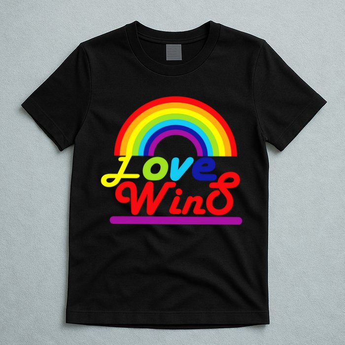 Love Wins Rainbow T-Shirt