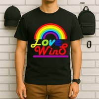 Love Wins Rainbow T-Shirt
